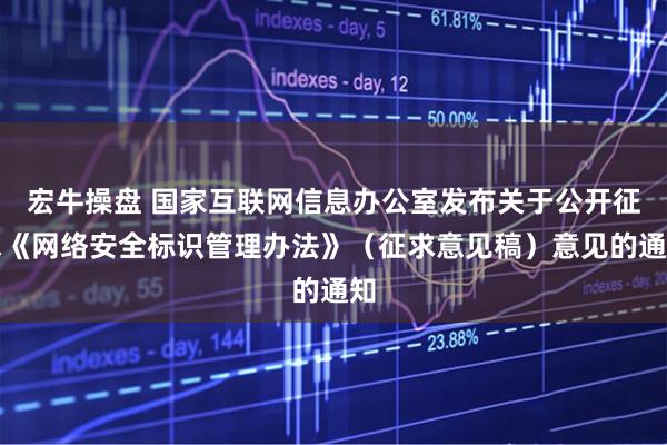 宏牛操盘 国家互联网信息办公室发布关于公开征求《网络安全标识管理办法》（征求意见稿）意见的通知